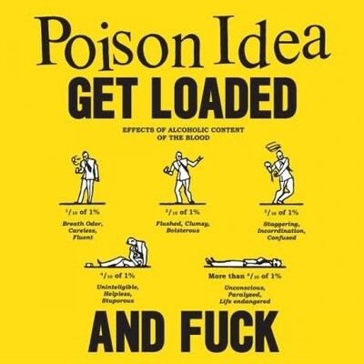 Poison Idea – Get Loaded and Fuck 12&quot; vinyl