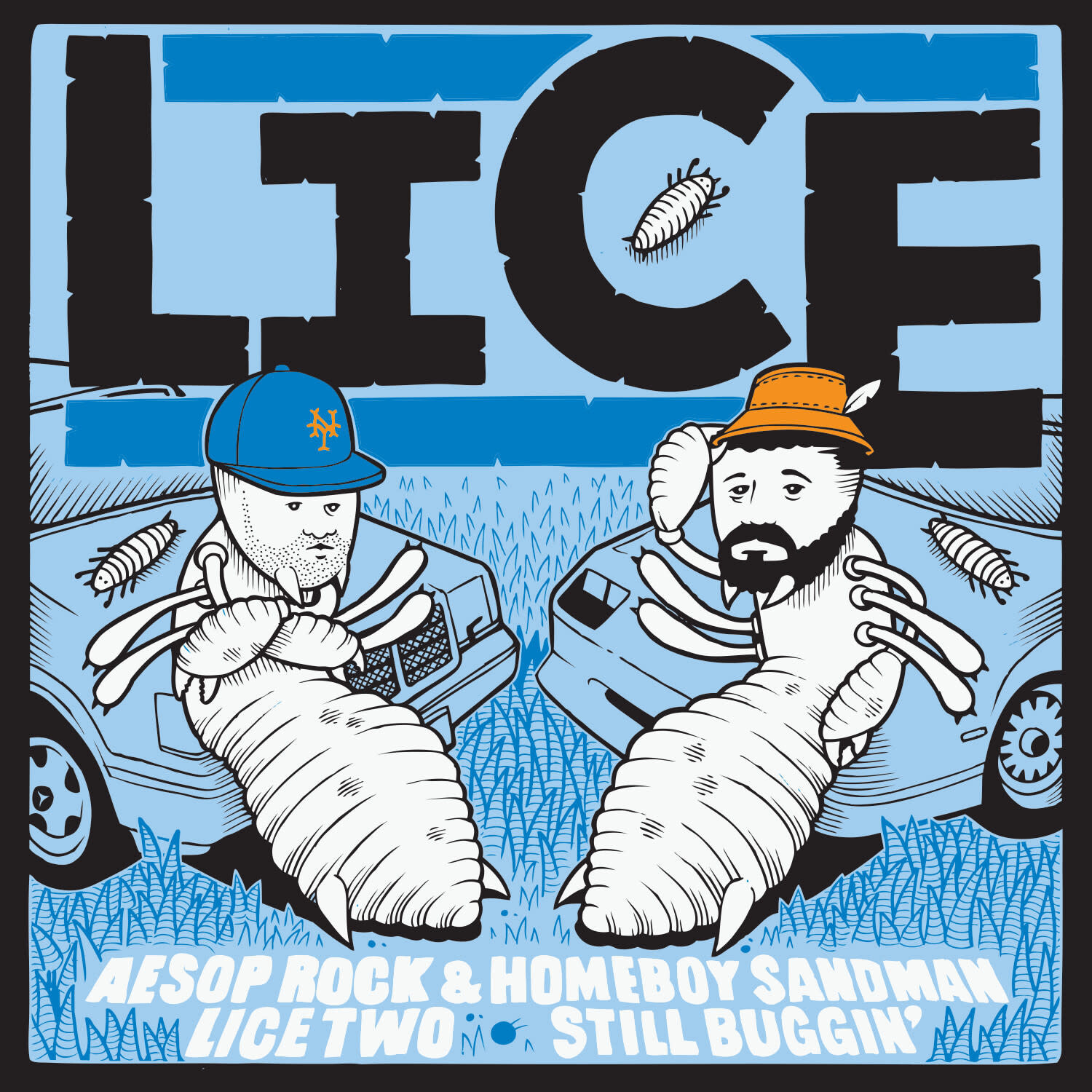 Aesop Rock &amp; Homeboy Sandman – Lice Two: Still Buggin&#39; EP 12&quot; vinyl*