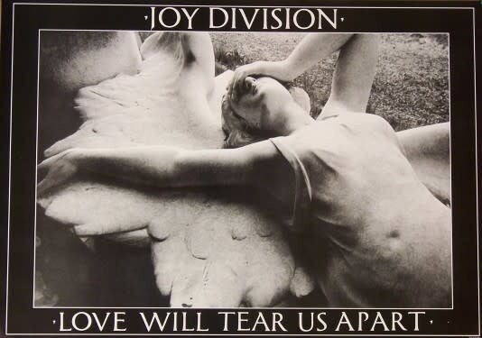 Joy Division - Love Will Tear Us Apart horizontal poster