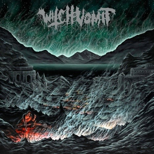 Witch Vomit – Buried Deep In A Bottomless Grave LP blood red*