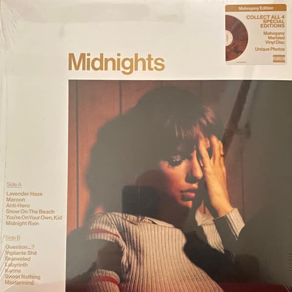 Taylor Swift – Midnights LP mahagany marbled vinyl