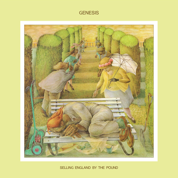 Genesis – Selling England By The Pound LP clear vinyl