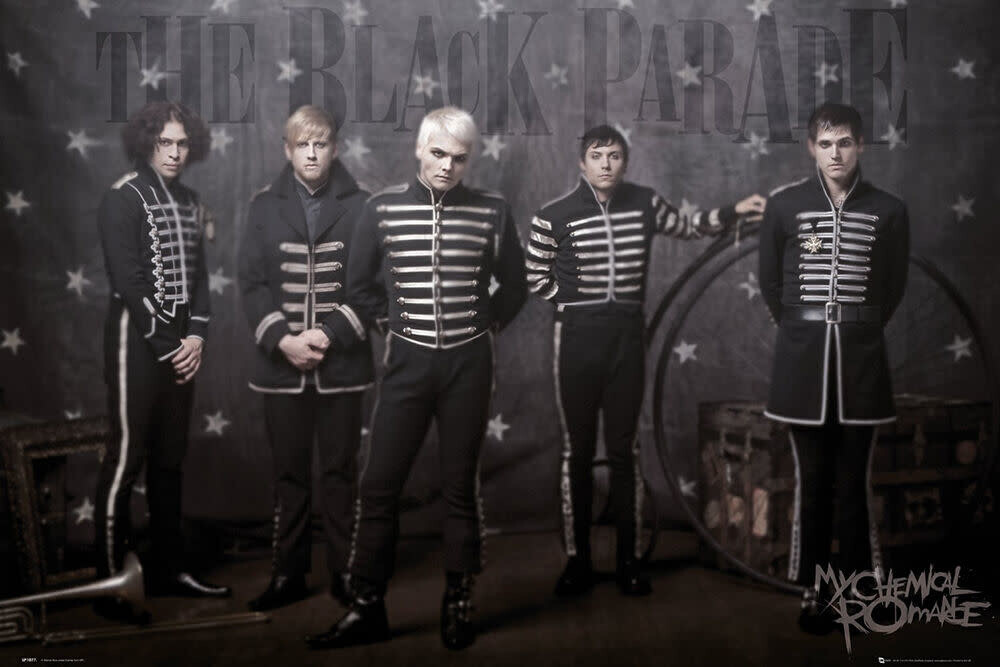 My Chemical Romance band uniform poster