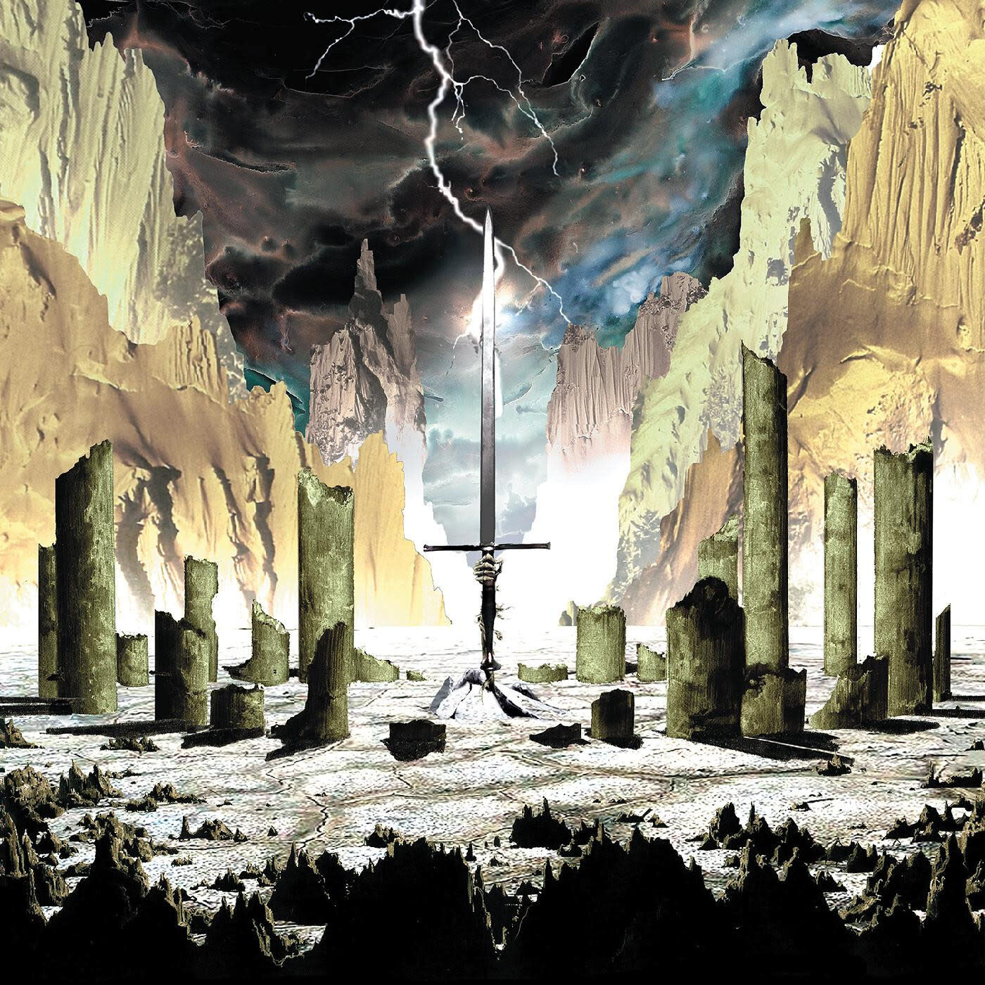 Sword – Gods Of The Earth LP pyrite color vinyl 15th anniversary edition