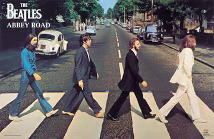 Beatles - Abbey Road poster horizontal