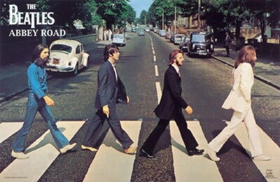Beatles - Abbey Road poster