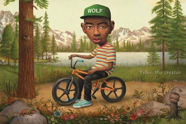 Tyler the Creator - Wolf horizontal poster