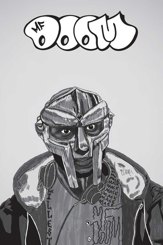 MF Doom - Comic Art poster