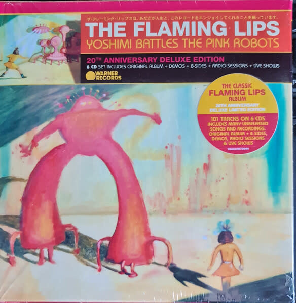 Flaming Lips – Yoshimi Battles The Pink Robots CD 20th anniversary deluxe edition