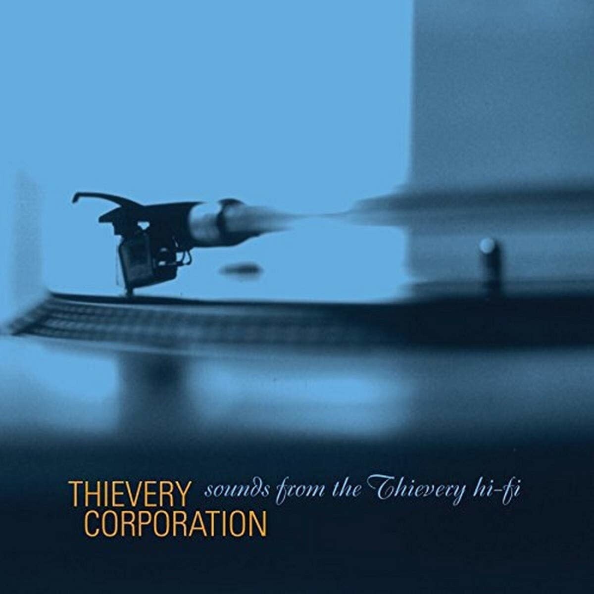 Thievery Corporation ‎– Sounds from the Thievery Hi-Fi LP orange vinyl