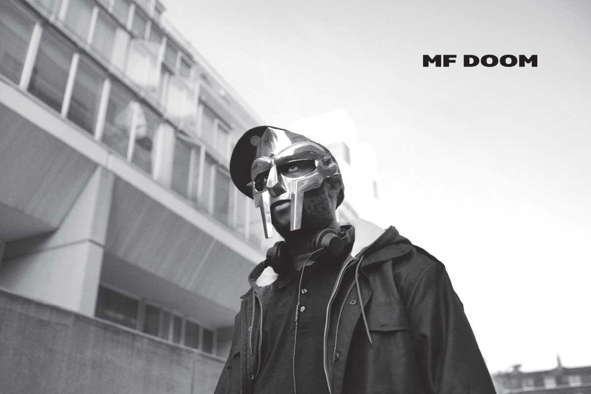 MF Doom - Mask Walking horizontal poster