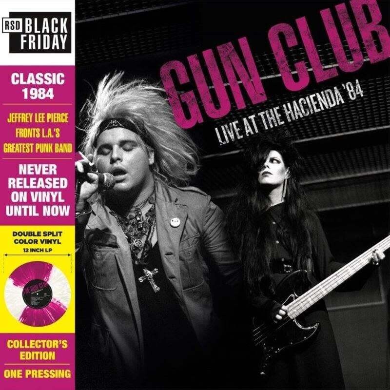 Gun Club – Live At The Hacienda '84 LP purple / white*
