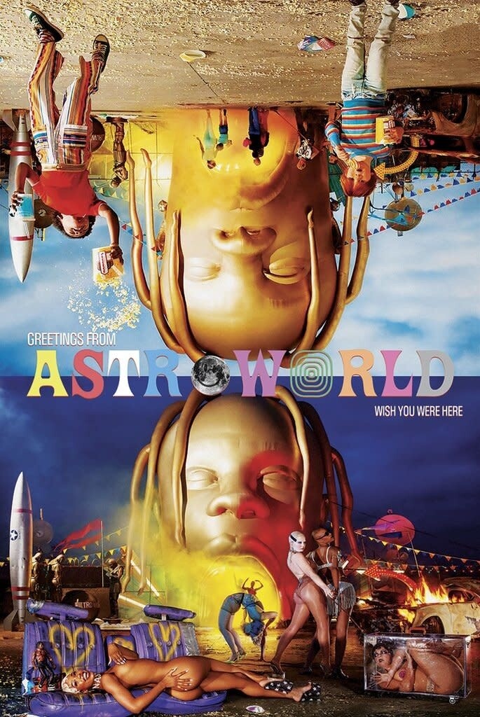 Travis Scott / Astroworld poster