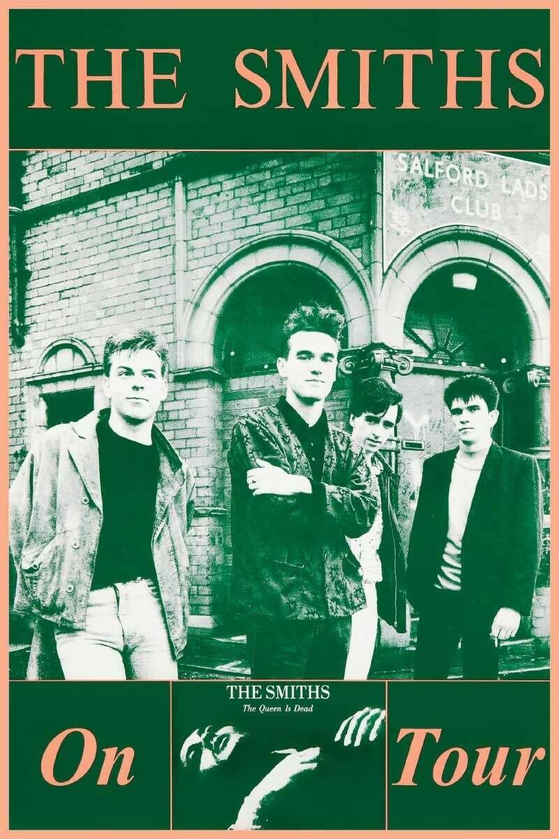 Smiths - Queen Is Dead tour poster