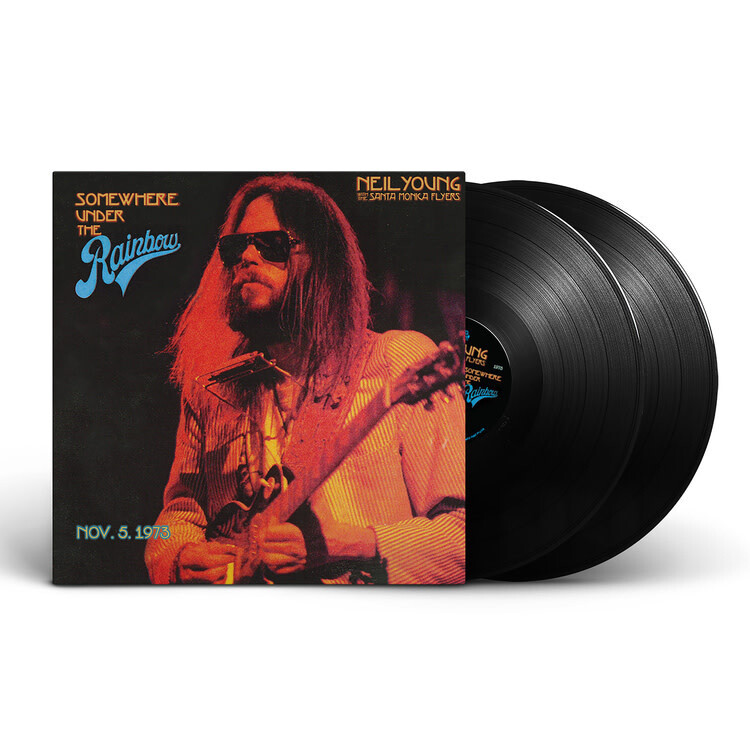 Neil Young with the Santa Monica Flyers - Somewhere Under the Rainbow 1973 LP