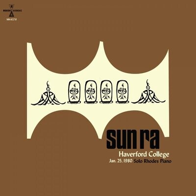 Sun Ra – Haverford College 1980 Solo Piano LP metallic gold vinyl