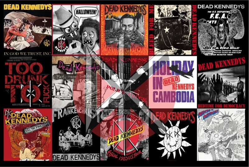 Dead Kennedy s collage poster horizontal