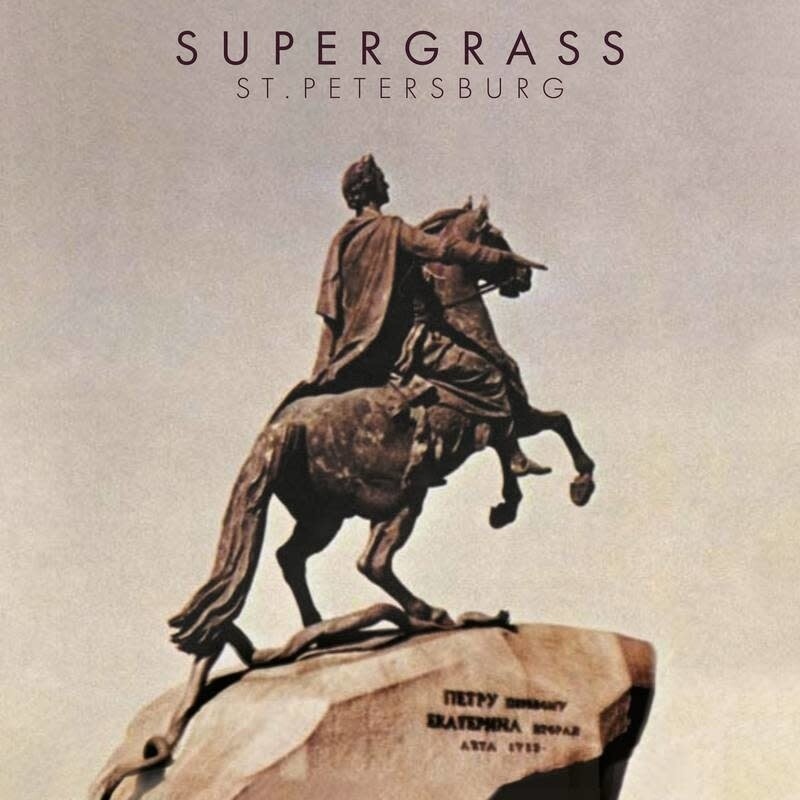 Supergrass – St. Petersburg EP 10&quot; plum colored vinyl