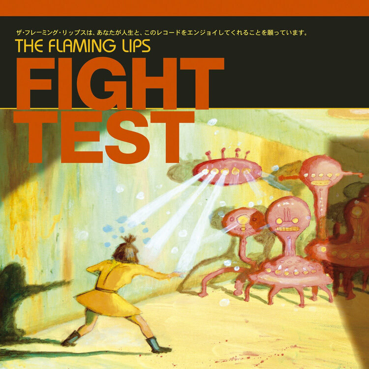 Flaming Lips – Fight Test EP 12&quot; ruby red