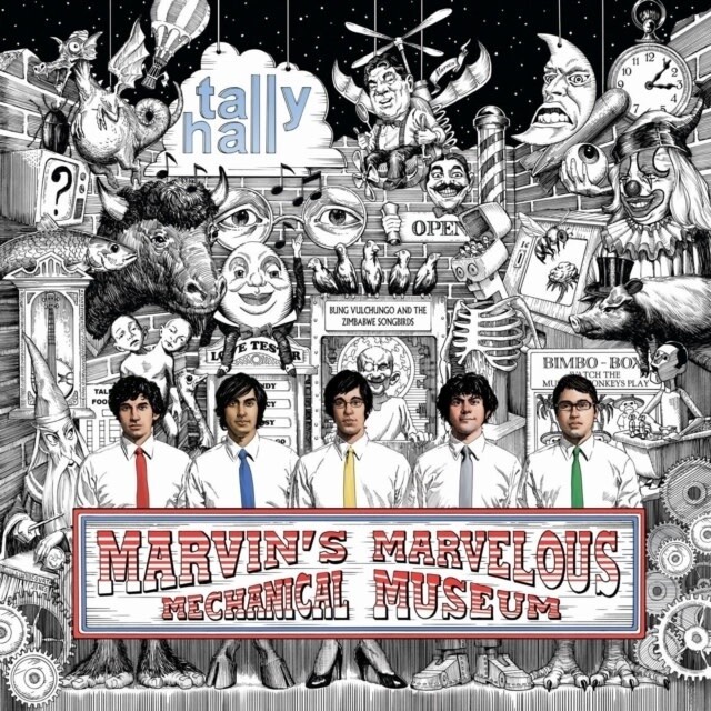 Tally Hall – Marvin&#39;s Marvelous Mechanical Museum LP matching ties edition