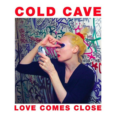 Cold Cave – Love Comes Close LP red and white butterfly colored vinyl