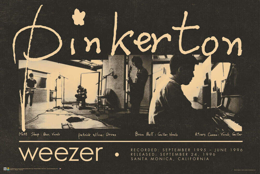 Weezer - Pinkerton Group poster