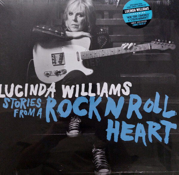 Lucinda Williams – Stories From A Rock N Roll Heart LP cobalt vinyl