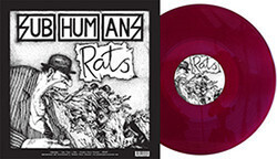 Subhumans – Time Flies + Rats LP purple*