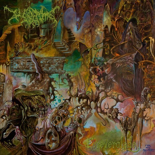 Worm – Foreverglade LP blue / olive