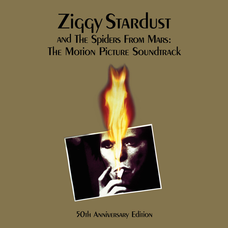 David Bowie – Ziggy Stardust And The Spiders From Mars: The Motion Picture Soundtrack LP gold vinyl