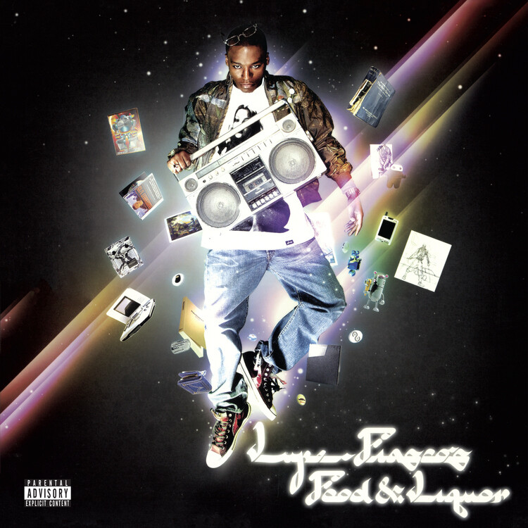 Lupe Fiasco – Lupe Fiasco&#39;s Food &amp; Liquor LP clear vinyl