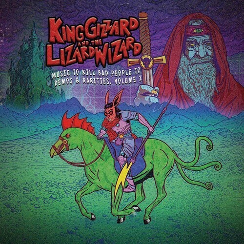 King Gizzard &amp; The Lizard Wizar* – Music To Kill Bad People To: Demos &amp; Rarities, Volume 1 LP sea foam vinyl
