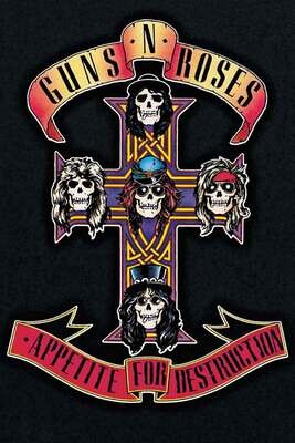 Guns 'N' Roses - Destruction poster