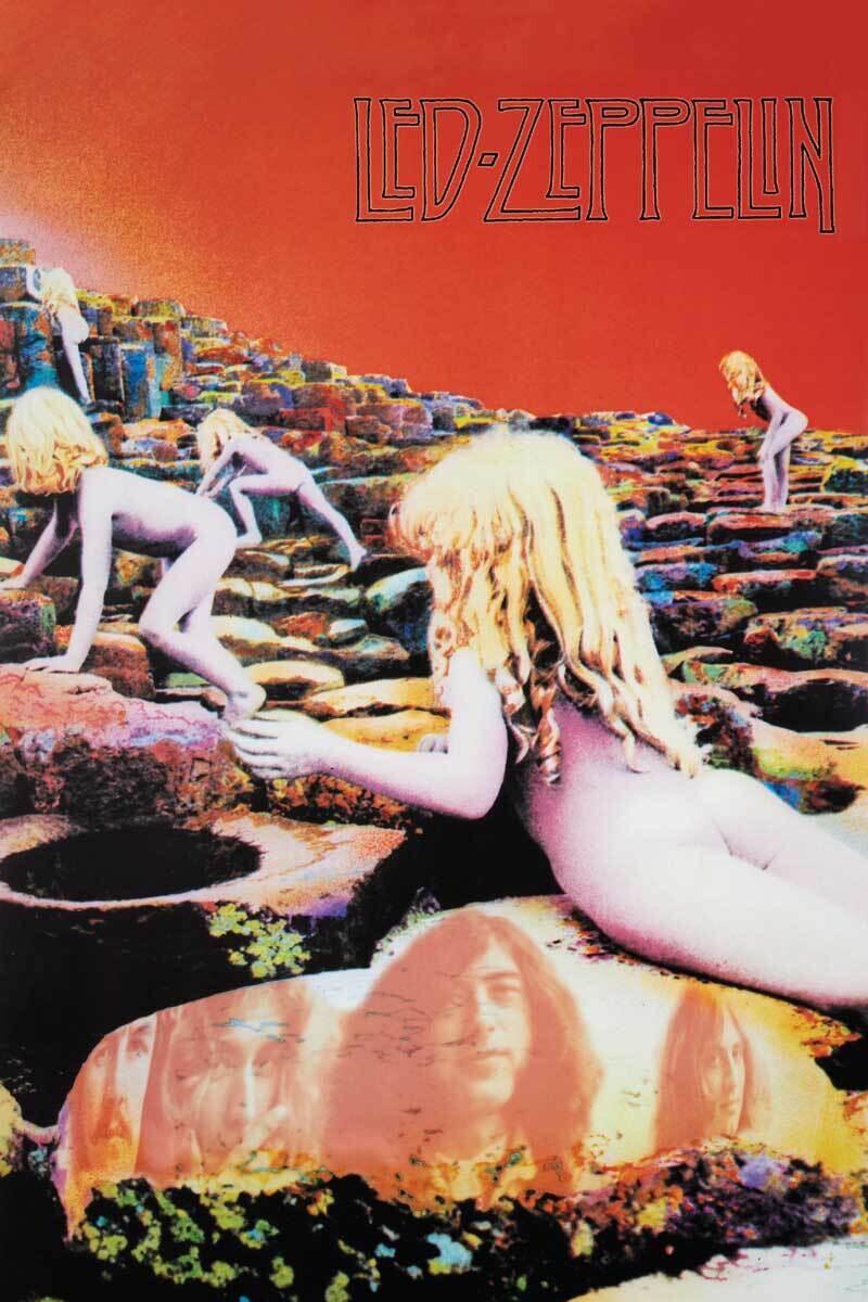 Led Zeppelin - Houses poster