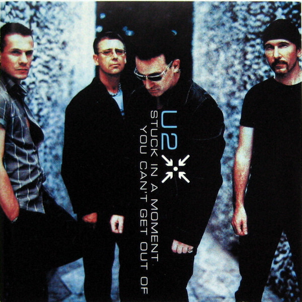 U2 – Stuck In A Moment You Can&#39;t Get Out Of CD single used vg+ / vg+