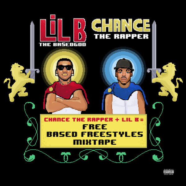 Chance The Rapper, Lil B – Chance The Rapper + Lil B = Free Based Freestyles Mixtape LP yellow vinyl