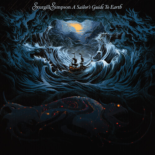 Sturgill Simpson – A Sailor&#39;s Guide To Earth LP crystal clear vinyl