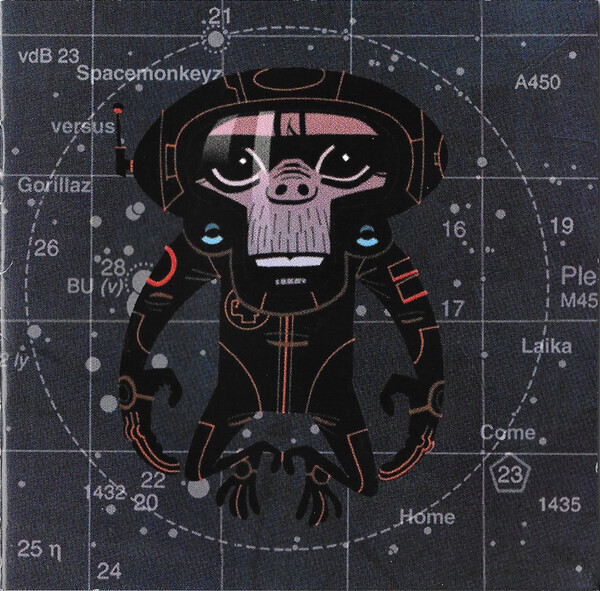 Spacemonkeyz vs. Gorillaz – Laika Come Home LP blue vinyl