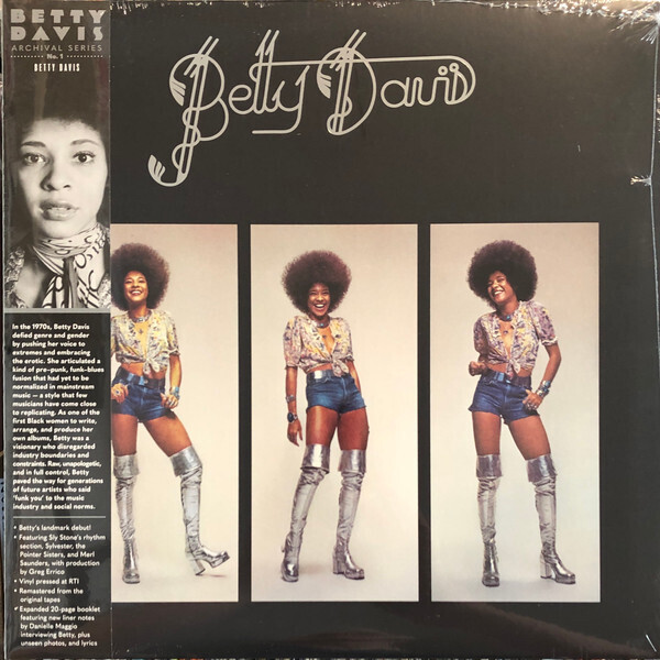 Betty Davis – Betty Davis LP coke bottle clear*