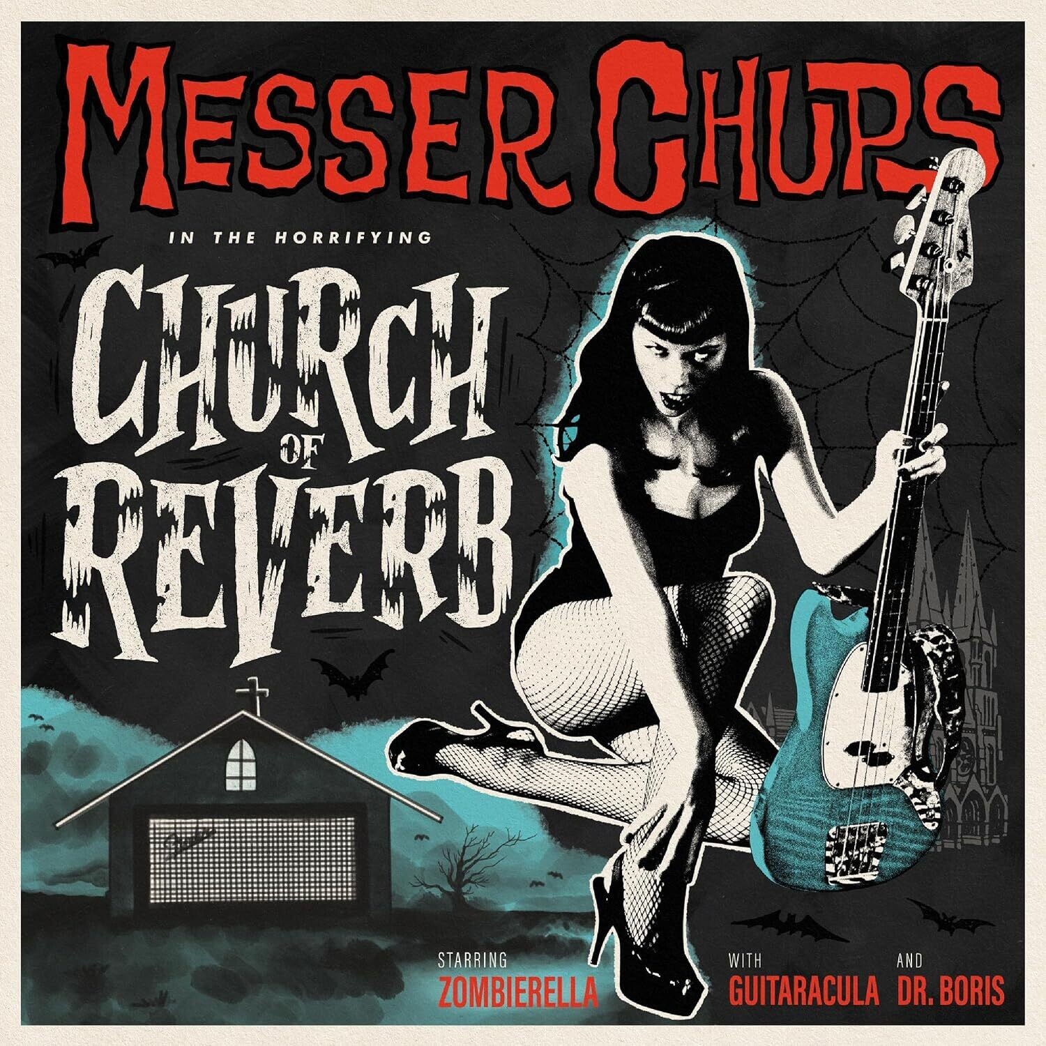 Messer Chups – Church Of Reverb LP bone vinyl