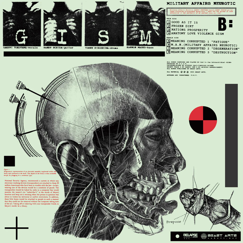 G.I.S.M. – Military Affairs Neurotic CD