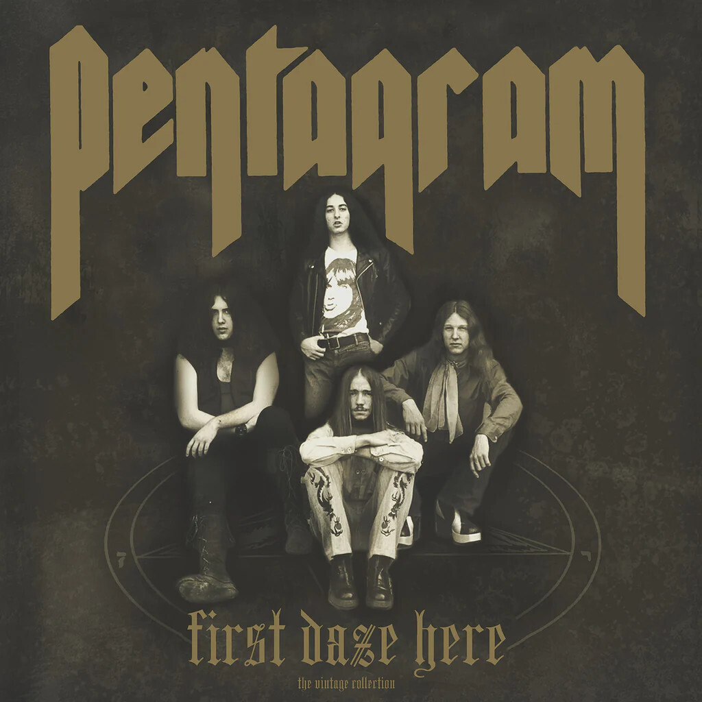Pentagram ‎– First Daze Here: The Vintage Collection LP half 'n half splatter