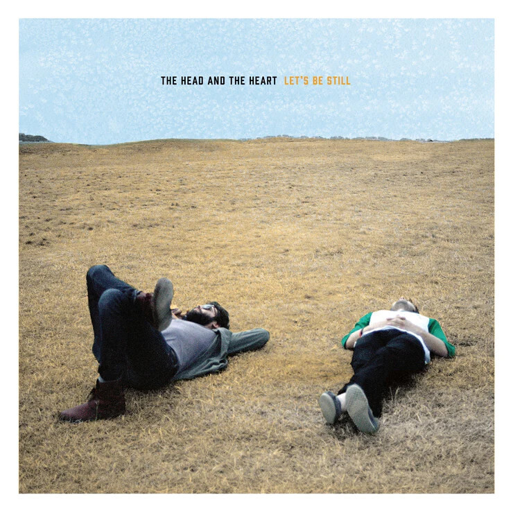 Head And The Heart ‎– Let&#39;s Be Still LP peach vinyl