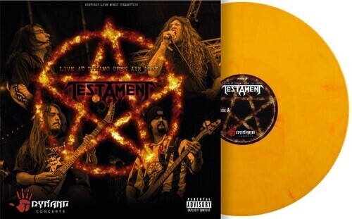 Testament – Live At Dynamo Open Air 1997 LP orange