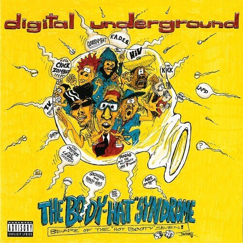 Digital Underground -- The "Body-Hat" Syndrome (30th Anniversary) LP yellow vinyl