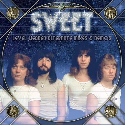 Sweet	-- Level Headed (Alt. Mixes & Demos) LP clear blue