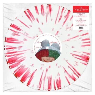 Sia – Everyday Is Christmas Snowman EP 12" red / white splatter