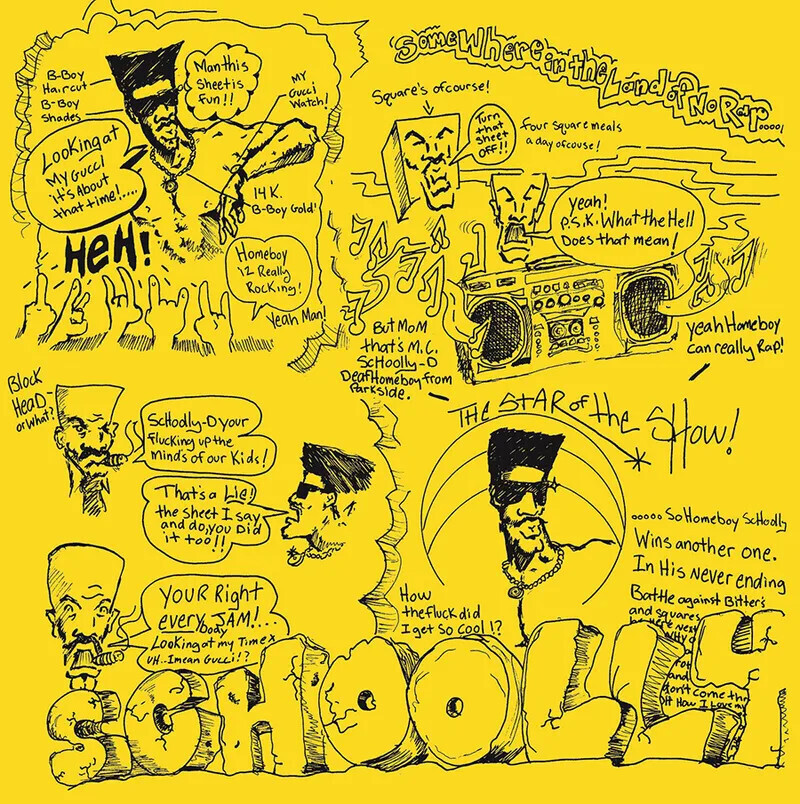 Schoolly-D – Schoolly-D LP colered vinyl