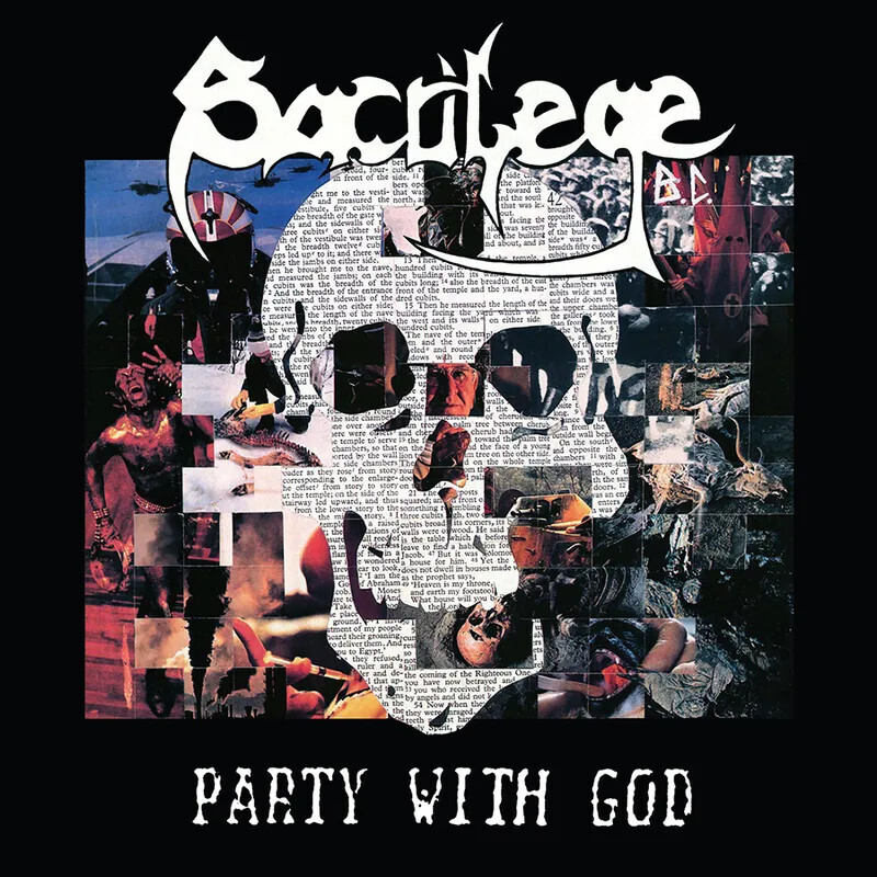 Sacrilege BC -- Party With God + 1985 Demo LP red