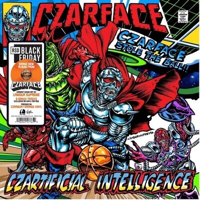 Czarface – Czartificial Intelligence (Stole The Ball Edition) LP orange